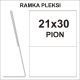 RAMKA PLEKSI 21X30   PION