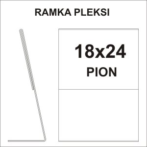 RAMKA PLEKSI 18X24   PION