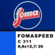 FOMASPEED C 311  8,9X12,7/ 25