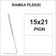 RAMKA PLEKSI 15X21   PION