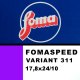 FOMASPEED V 311 17,8X24/10