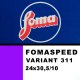 FOMASPEED V 311 24X30,5/10